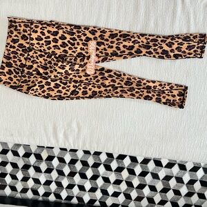 Leopard Print Kids Leggings